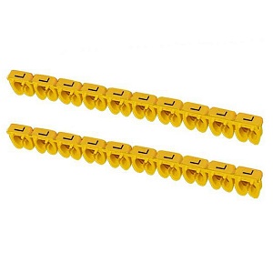 Маркер наборный - символ "L" желтый 1,5 мм2 (150 шт.) TDM SQ0534-0012