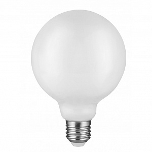 Лампа светодиодная ЭРА G125, 15Вт, теплый свет, E27