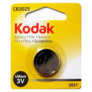 Батарейка (таблетка) CR2025 "Kodak"