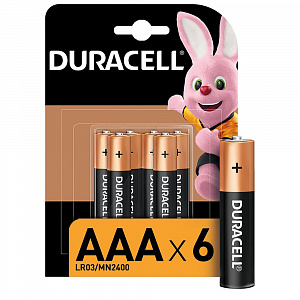 Батарейка AAA (LR03) "Duracell" Basic